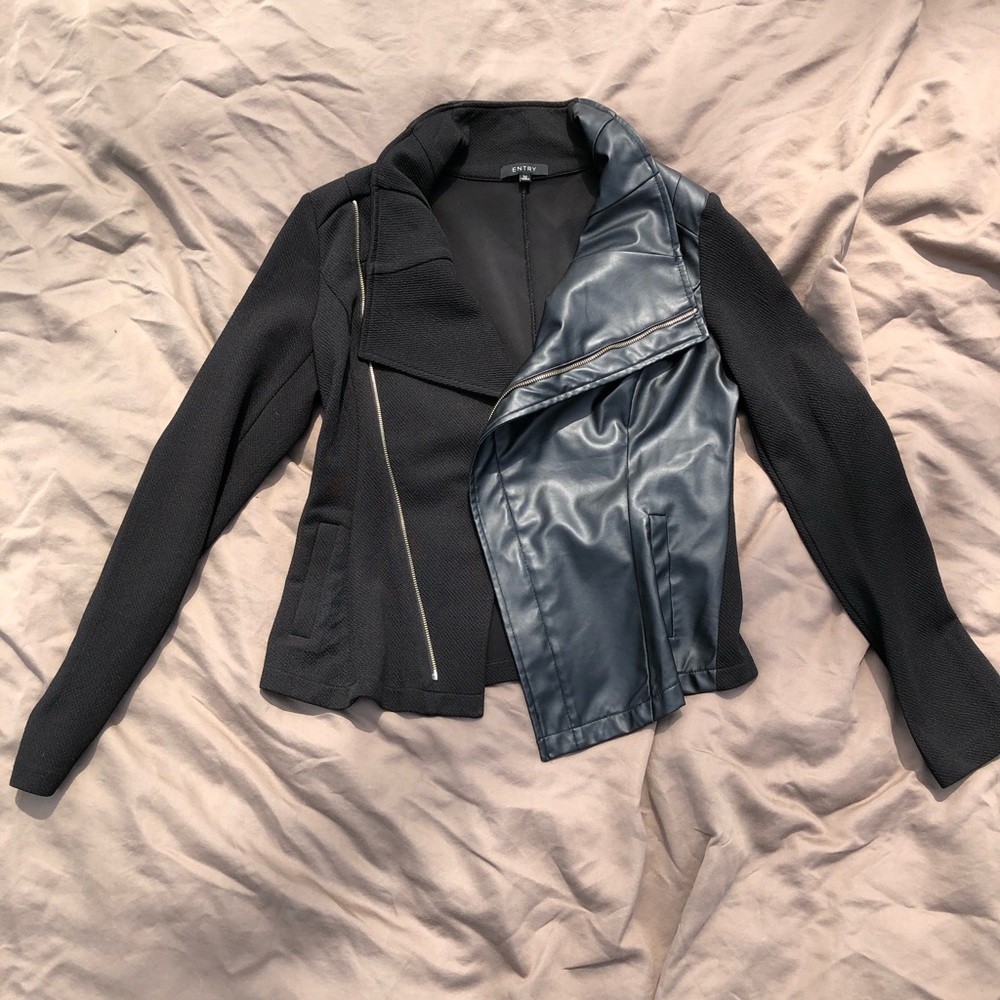 Black Moto Jacket